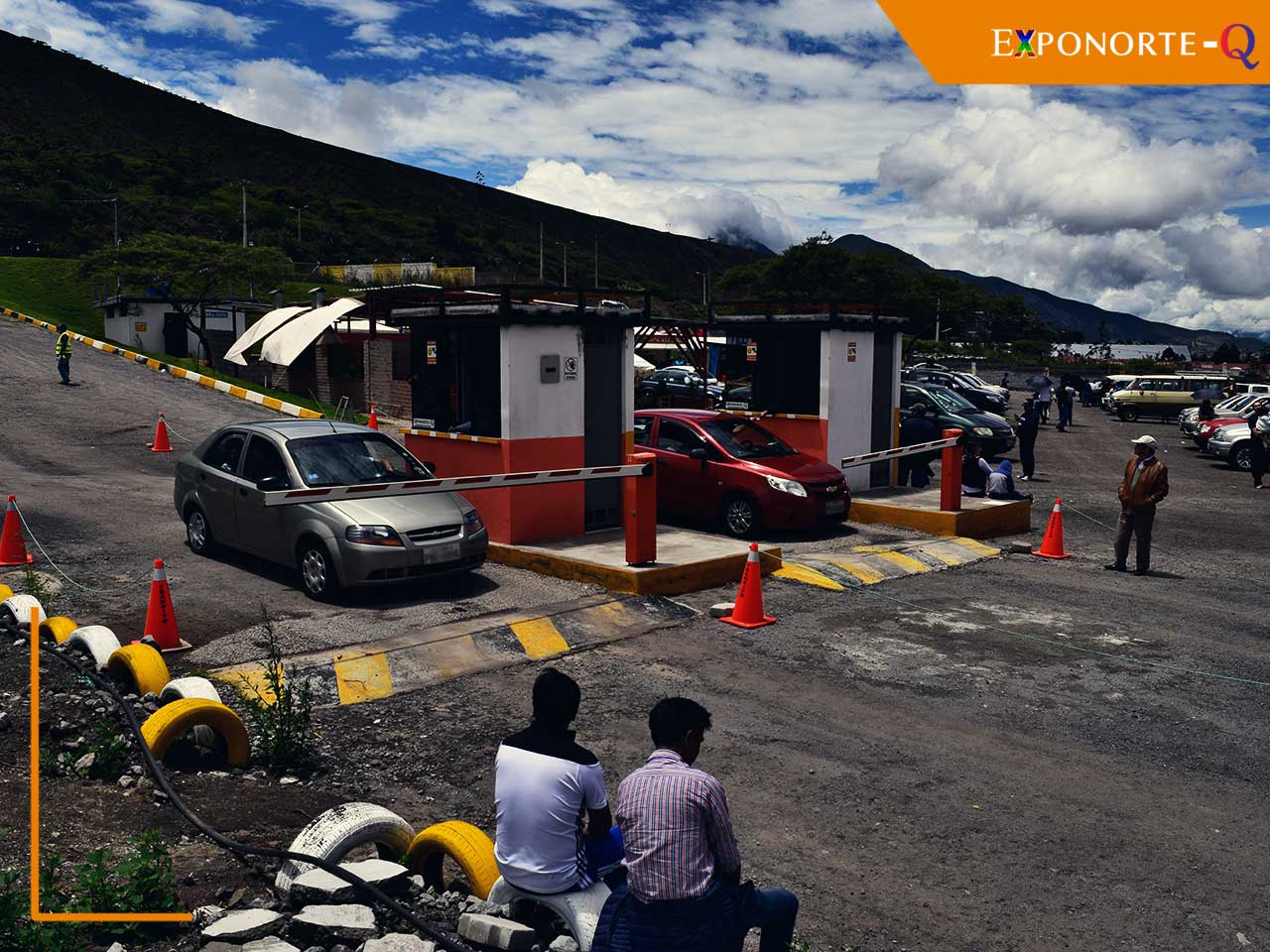 Feria de autos del norte de Quito